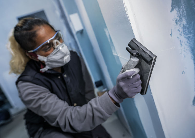 BOSCH PRO C355 Schleifrolle, 93 mm, 5 m, G400