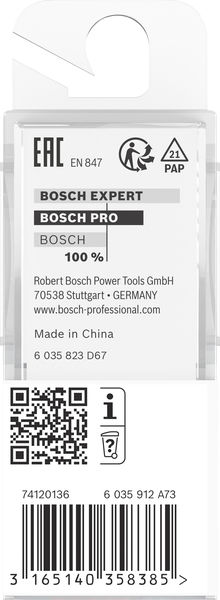 BOSCH PRO Nutfräser, einschneidig, Ø 4 x L 8, Schaft 8 mm BOSCH PRO Nutfräser, einschneidig, Ø 4 x L 8, Schaft 8 mm
