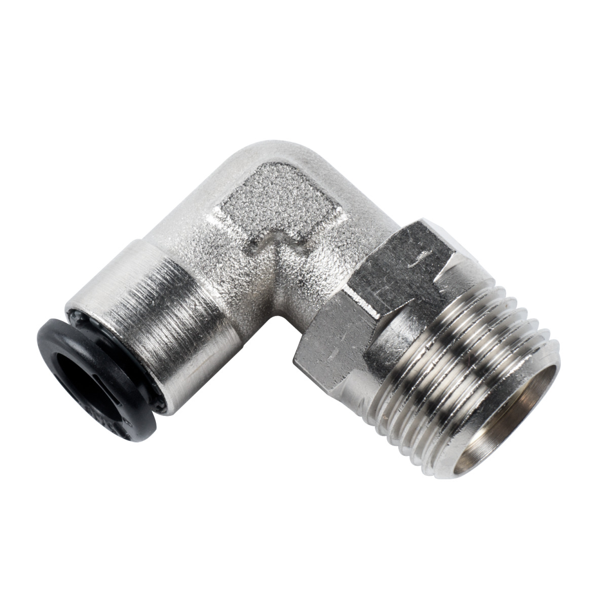 AIRCRAFT Push-in-Stecker 3/8" AG x 8 mm, Winkel, 16 bar AIRCRAFT Push-in-Stecker 3/8" AG x 8 mm, Winkel, 16 bar