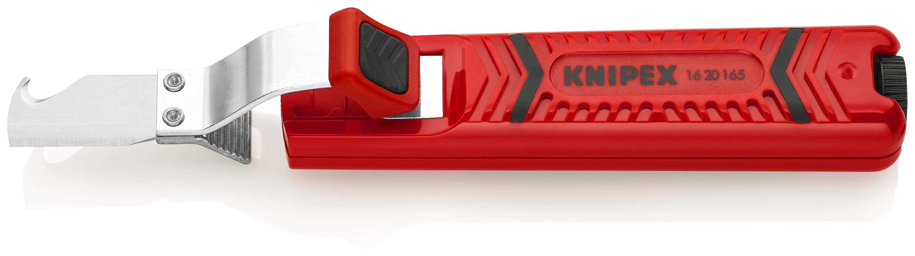 KNIPEX KNIPEX 16 20 165 SB Abmantelungswerkzeug mit Schleppklinge 165 mm schlagfestes Kunststoffgehäuse
