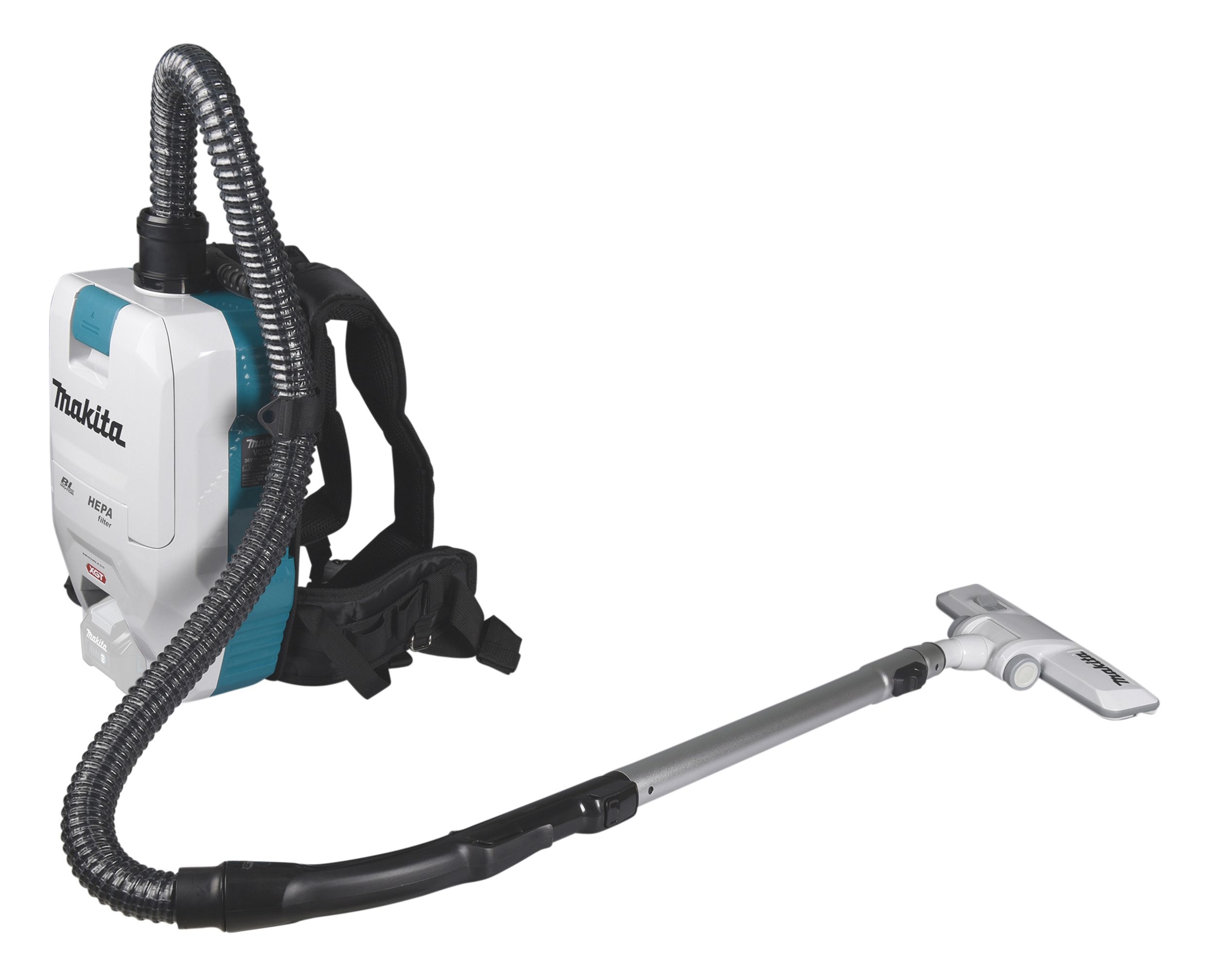 MAKITA Akku-Rucksackstaubsauger VC008GZ 40V max. MAKITA Akku-Rucksackstaubsauger VC008GZ 40V max.