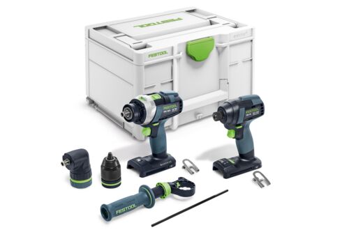 FESTOOL Schrauber- und Bohrer-Set TID 18 Basic-Set TPC 18/4 FESTOOL Schrauber- und Bohrer-Set TID 18 Basic-Set TPC 18/4