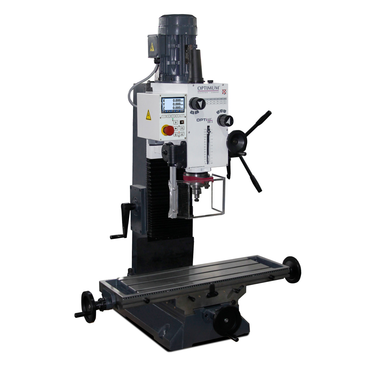 STÜRMER Präzisions-Bohr-Fräsmaschine Optimum OPTImill MB 4D