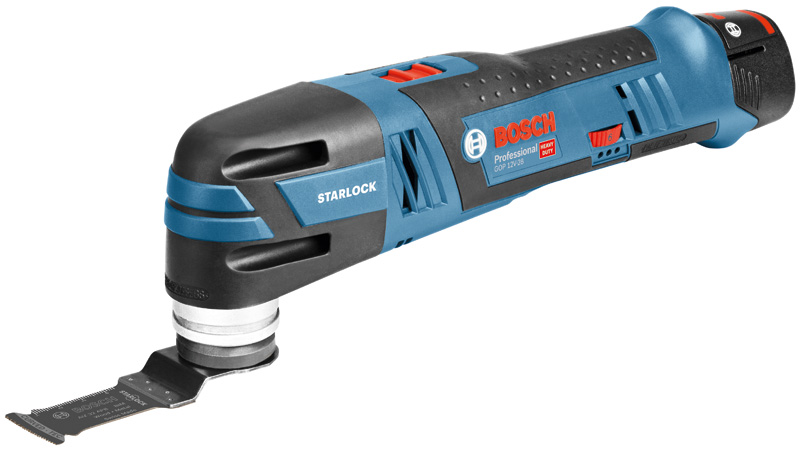 BOSCH Combo Kit 5-tlg. 12V: GSR 12V-15/GOP 12V-28/GDR 12V-105/GSA 12V-14/GLI 12V-300