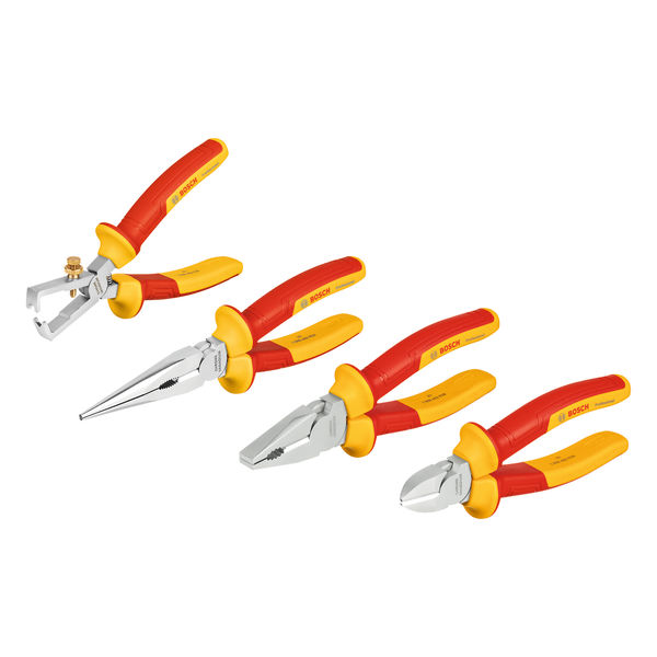 BOSCH VDE-Zangen-Set 4-tlg.