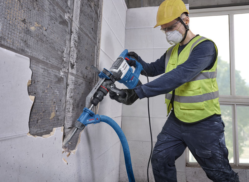 BOSCH Schlaghammer mit SDS max GSH5MX in Handwerkerkoffer