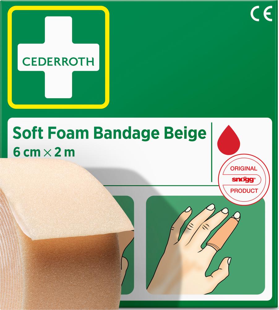 CEDERROTH Schaumbandage 6cm x 2m