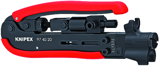 KNIPEX KNIPEX 97 40 20 SB Kompressionswerkzeug 175 mm KNIPEX KNIPEX 97 40 20 SB Kompressionswerkzeug 175 mm