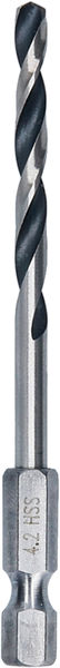 BOSCH Metal HSS Spiralbohrer, 4,2 x 43 x 83 mm, HEX 1/4“ Schaft BOSCH Metal HSS Spiralbohrer, 4,2 x 43 x 83 mm, HEX 1/4“ Schaft