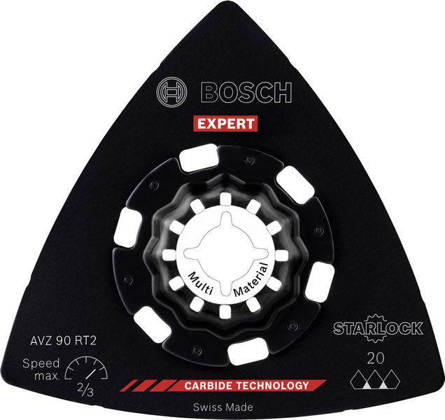 BOSCH EXPERT AVZ 90 RT2 Schleifplatte, 90 mm BOSCH EXPERT AVZ 90 RT2 Schleifplatte, 90 mm