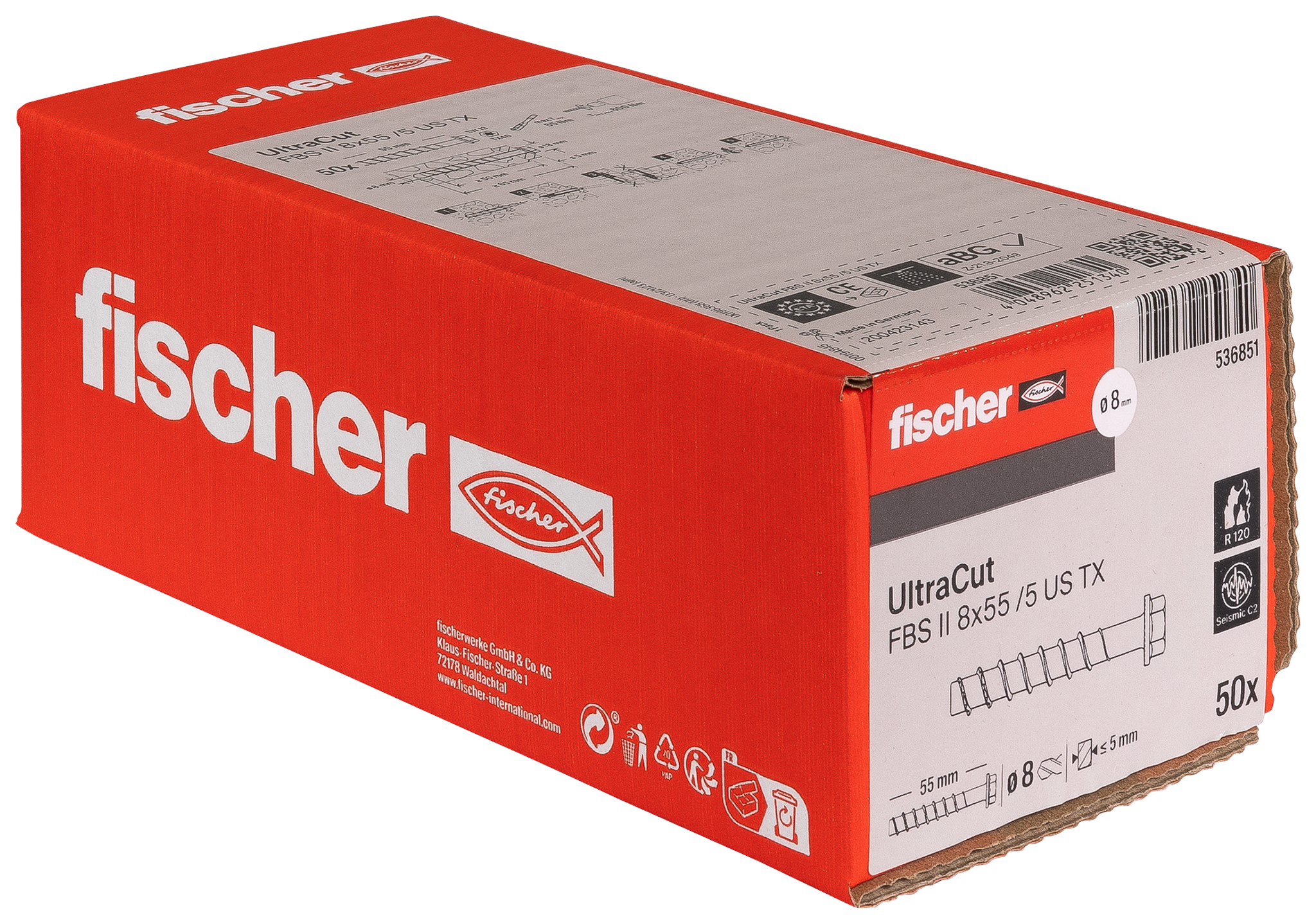 FISCHER DEUTSCHLAND UltraCut FBS II 8x55 5/- US TX