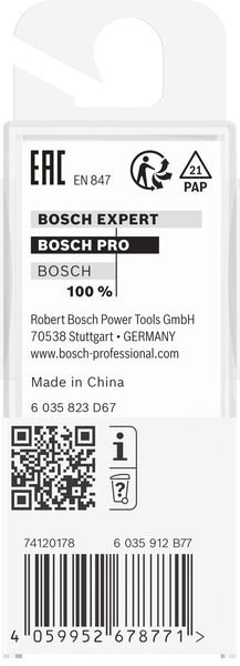 BOSCH PRO Nutfräser, zweischneidig, Ø 16 x L 30, Schaft 8 mm BOSCH PRO Nutfräser, zweischneidig, Ø 16 x L 30, Schaft 8 mm