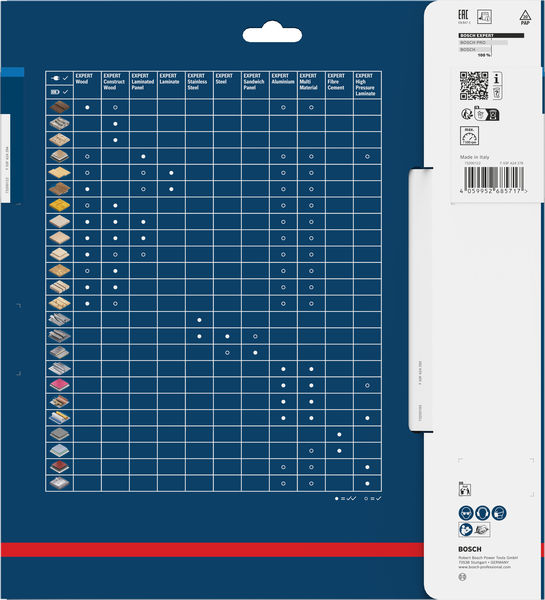 BOSCH EXPERT Aluminium Kreissägeblatt, 254x25,4 mm, Z80