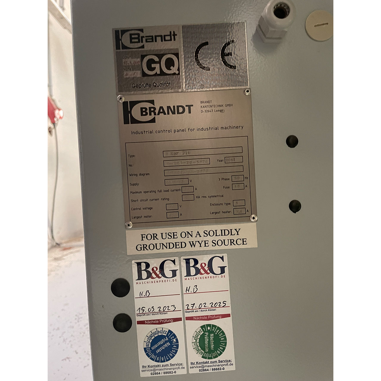 BRANDT Kantenanleimmaschine KDF 210 Optimat BRANDT Kantenanleimmaschine KDF 210 Optimat