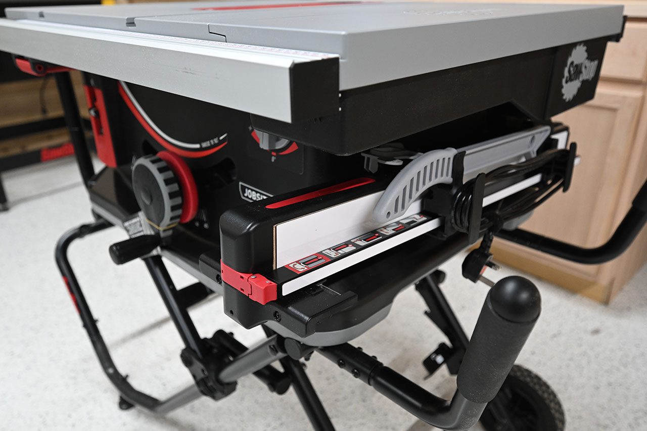 SAWSTOP Jobsite Saw PRO - JSS - inkl. Fahrbares Untergestell SAWSTOP Jobsite Saw PRO - JSS - inkl. Fahrbares Untergestell