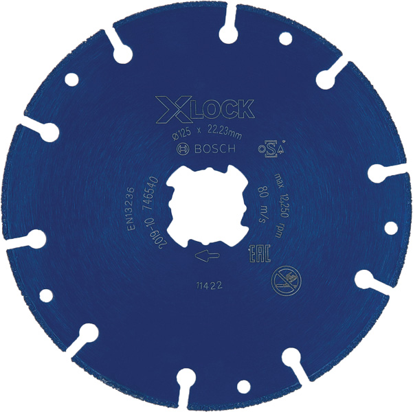 BOSCH EXPERT Diamond Metal Wheel Trennscheibe, X-LOCK, 125x22,23 mm