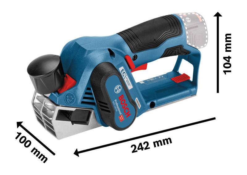 BOSCH Akku-Hobel GHO 12V-20