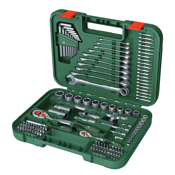BOSCH Handwerkzeuge Advanced Werkzeugkoffer 132-teilig BOSCH Handwerkzeuge Advanced Werkzeugkoffer 132-teilig