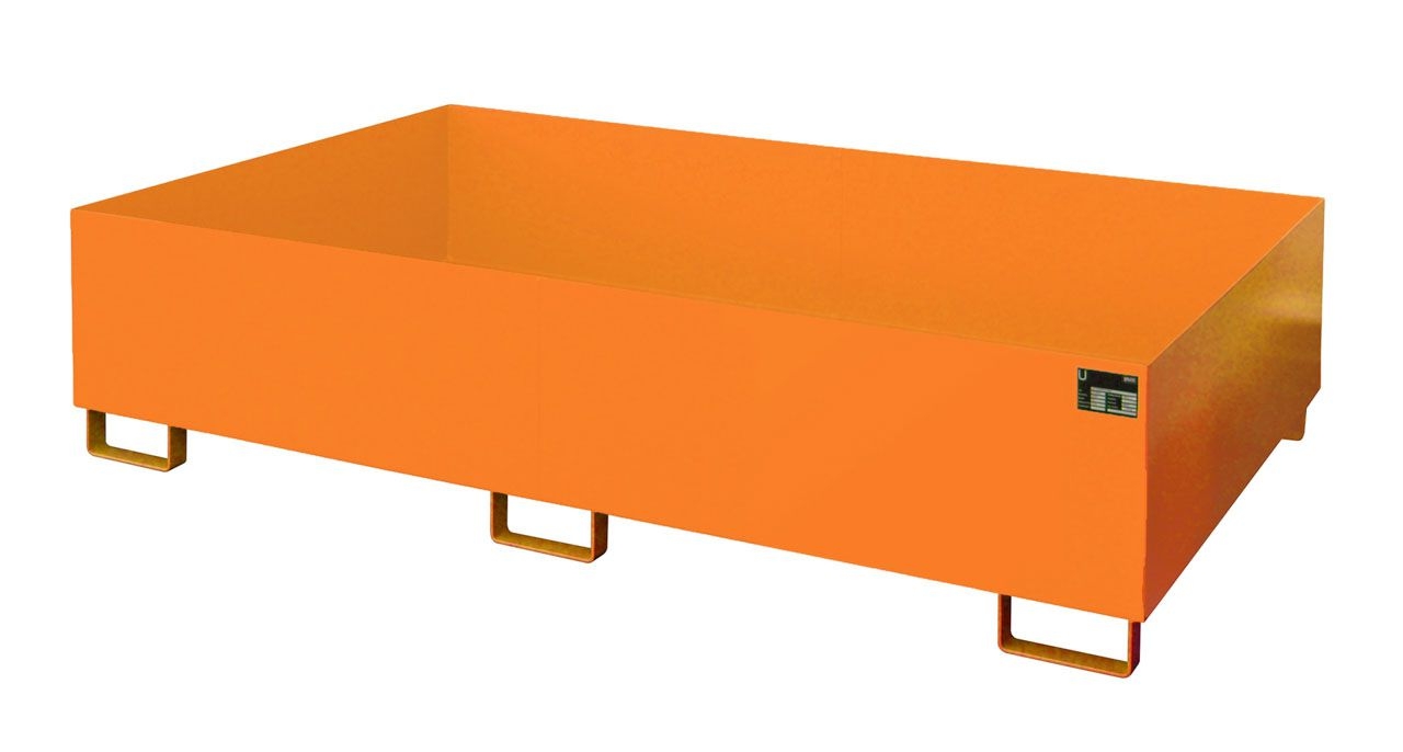 BAUER Regalwanne RW 2200-2, lackiert, Gelborange