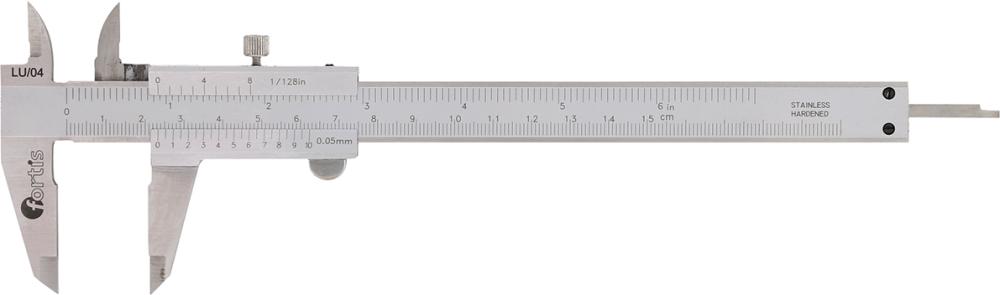 FORTIS Taschenmessschieber 0-150mm
