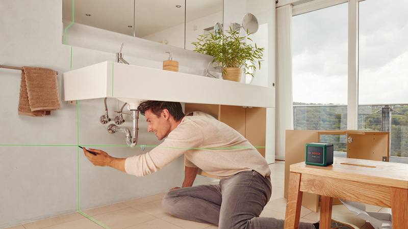 BOSCH Kreuzlinien-Laser Quigo Green BOSCH Kreuzlinien-Laser Quigo Green