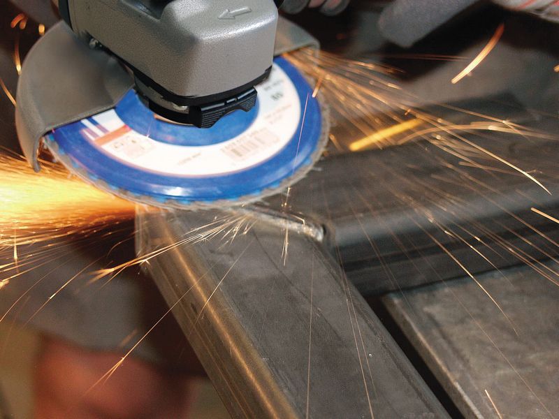 BOSCH PRO X571 Fächerschleifscheibe, abgewinkelt, 125 mm, K80