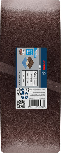 BOSCH PRO X440 Schleifband, 100 x 610 mm, 100, 10-tlg. BOSCH PRO X440 Schleifband, 100 x 610 mm, 100, 10-tlg.