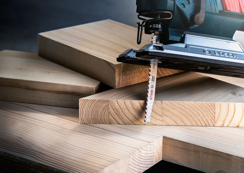BOSCH EXPERT Wood 2-side clean T308B Stichsägeblatt, 3-tlg.