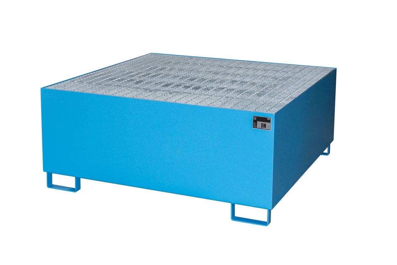 BAUER Auffangwanne AW 1000, lackiert, Lichtblau