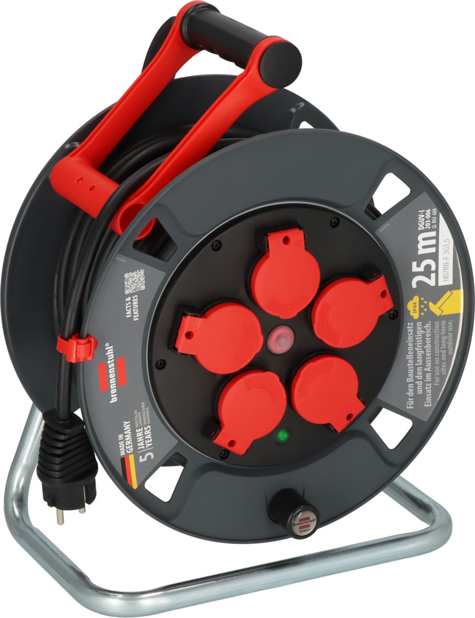 BRENNENSTUHL Professional Kabeltrommel 300 KU 4100 IP44, 40m H07RN-F 3G1,5 BRENNENSTUHL Professional Kabeltrommel 300 KU 4100 IP44, 40m H07RN-F 3G1,5