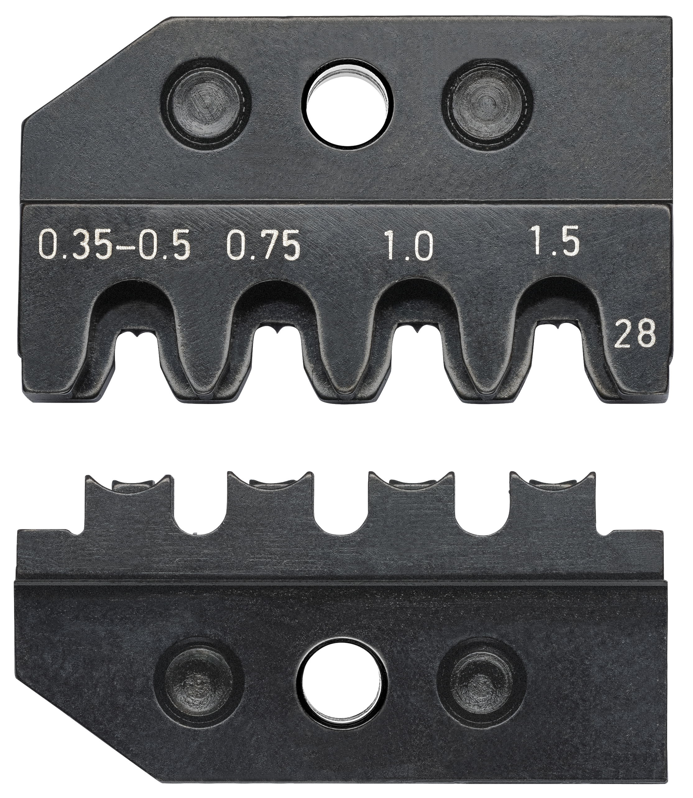 KNIPEX KNIPEX 97 49 28 Crimpeinsatz für Stecker der AMP-Superseal 1.5 Serie von Tyco Electronics KNIPEX KNIPEX 97 49 28 Crimpeinsatz für Stecker der AMP-Superseal 1.5 Serie von Tyco Electronics