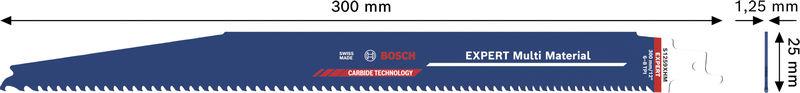 BOSCH EXPERT Multi Material S1259XHM Säbelsägeblatt