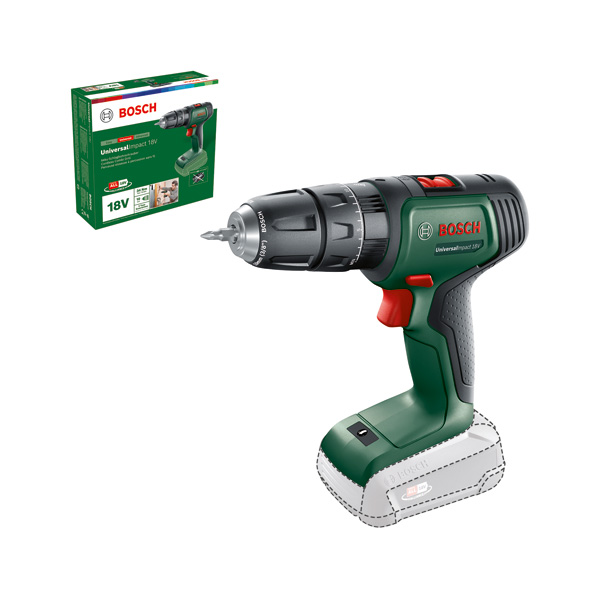 BOSCH Akku-Schlagbohrmaschine UniversalImpact 18V BOSCH Akku-Schlagbohrmaschine UniversalImpact 18V