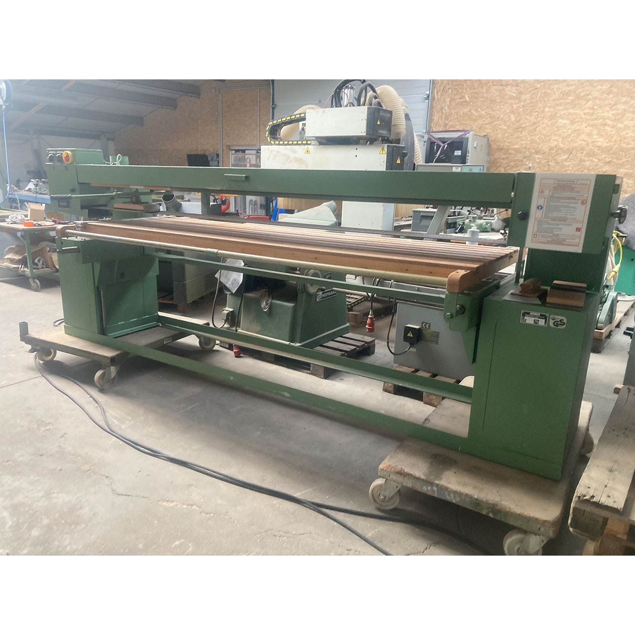 Johannsen Langbandschleifmaschine T 84 Johannsen Langbandschleifmaschine T 84