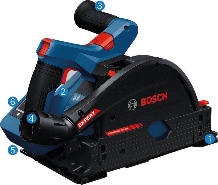 BOSCH EXPERT Akku-Tauchsäge BITURBO EXKT18V-52G, L-BOXX 238