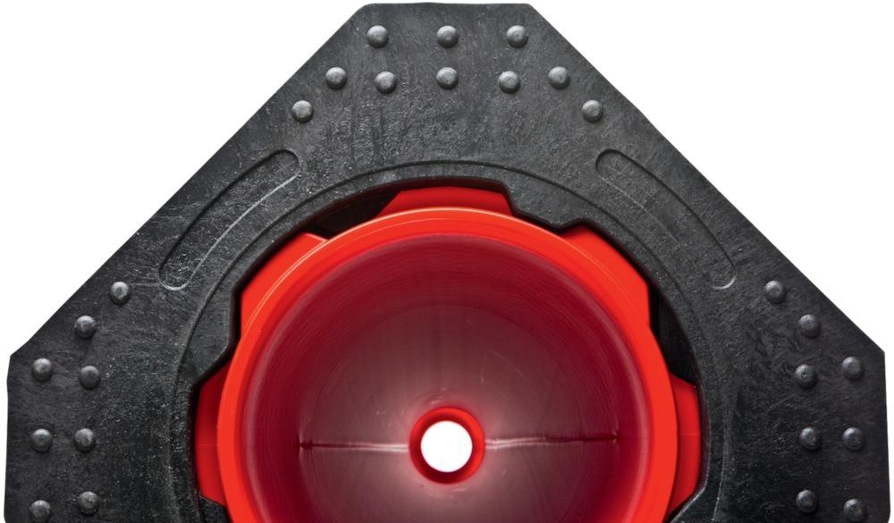 MORION MORION-Reflexkegel-EU 750Typ A, rot-weiss reflekt. MORION MORION-Reflexkegel-EU 750Typ A, rot-weiss reflekt.