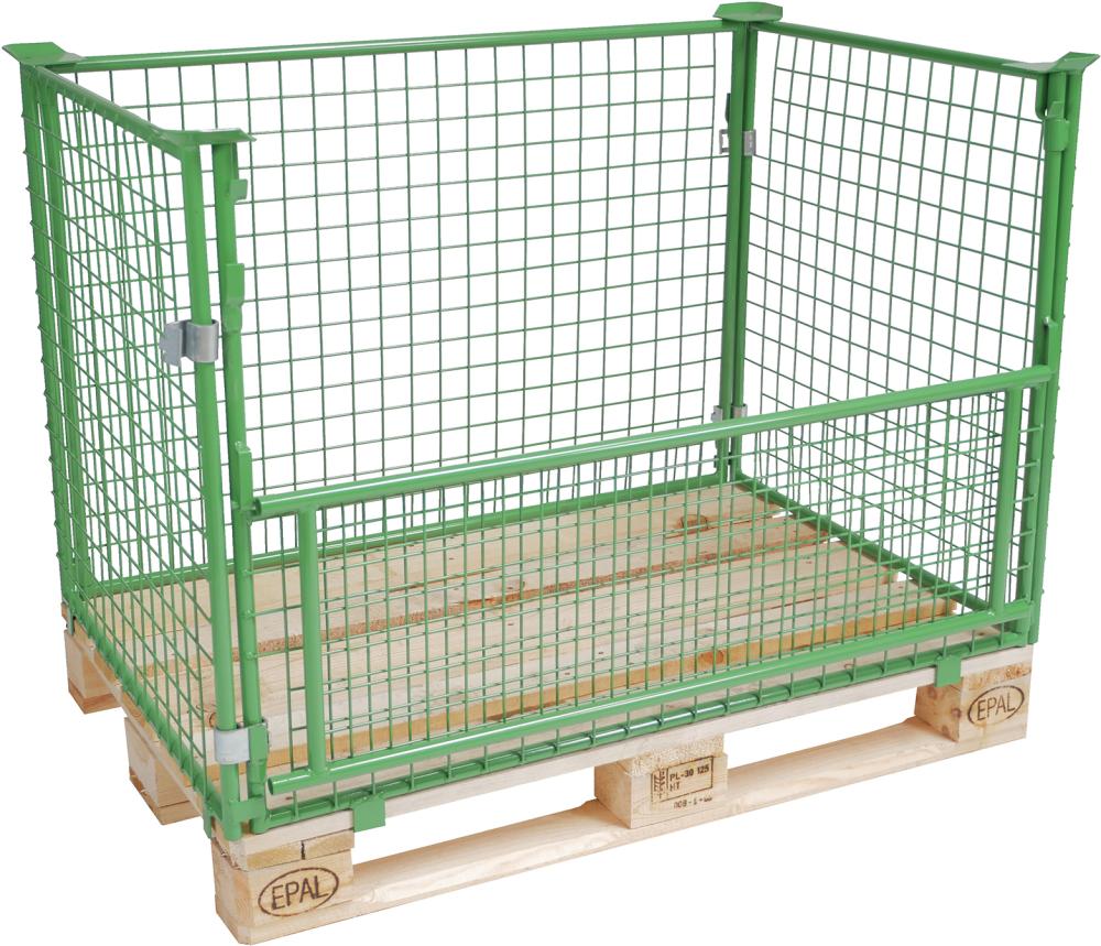 NEUTRAL Gitteraufsatzrahmen 80cm RAL 6017 5x5