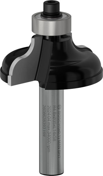 BOSCH PRO Profilfräser klassisch, R 4,8, Schaft 8 mm BOSCH PRO Profilfräser klassisch, R 4,8, Schaft 8 mm