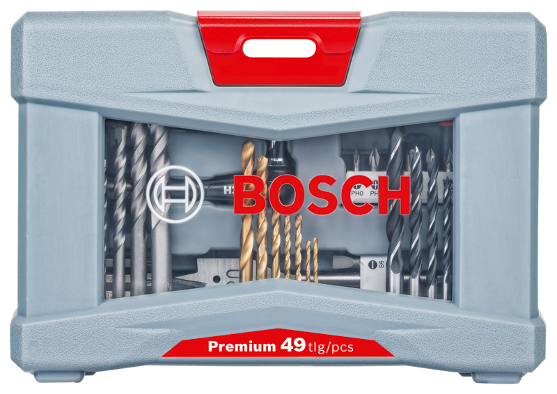 BOSCH 49-tlg. Premium X-Line Bohrer- und Schrauber-Set BOSCH 49-tlg. Premium X-Line Bohrer- und Schrauber-Set