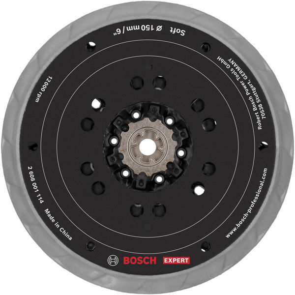 BOSCH EXPERT Multihole Schleifteller, weich, 150 mm