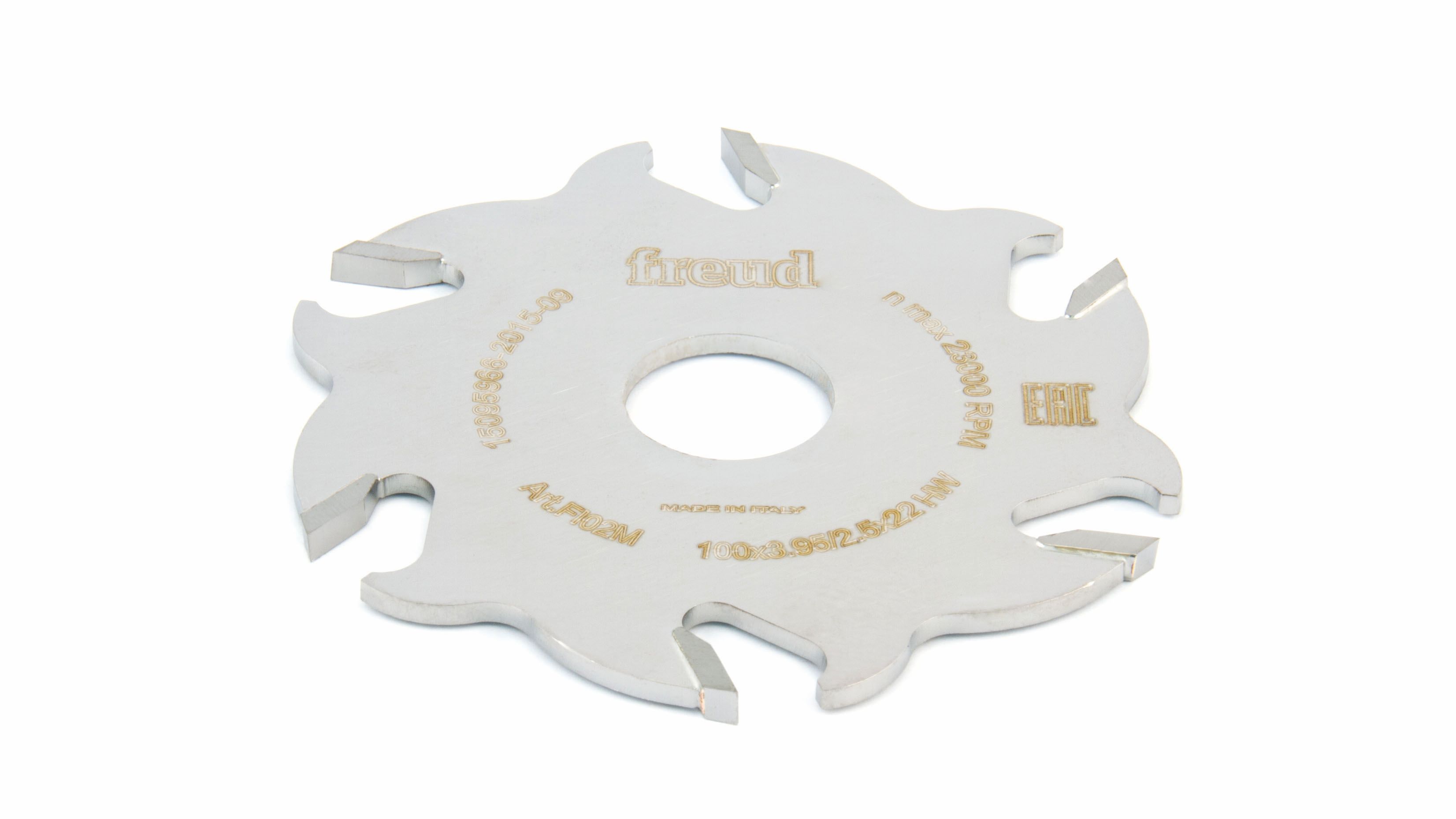 FREUD Hartgelötete Fräser für Flachdübelfräsen 100 D x 3,95 B FREUD Hartgelötete Fräser für Flachdübelfräsen 100 D x 3,95 B