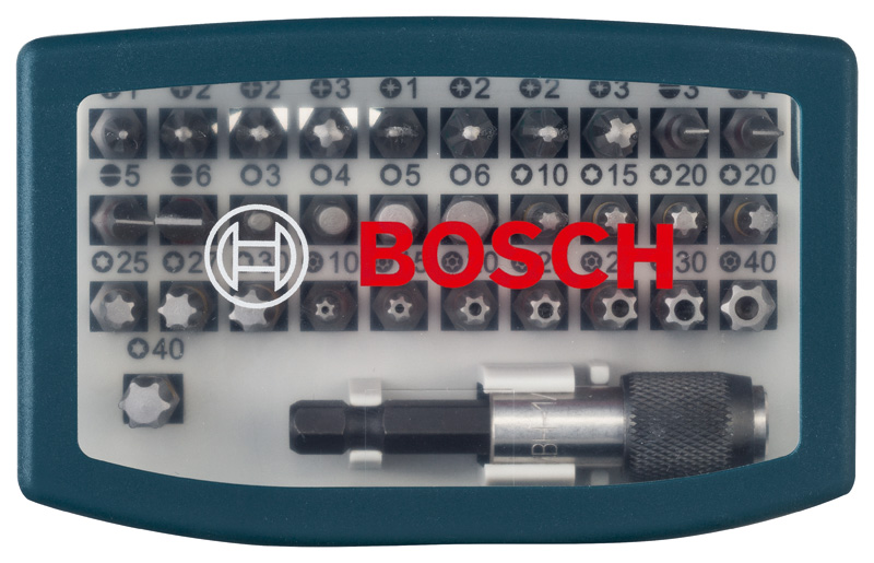 BOSCH 32-tlg. Schrauberbit Set blau BOSCH 32-tlg. Schrauberbit Set blau