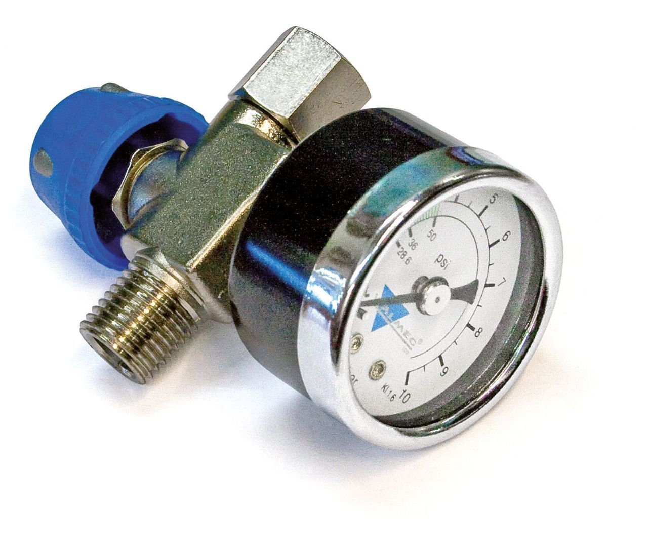 AIRCRAFT Inline Druckregler mit Manometer AIRCRAFT Inline Druckregler mit Manometer