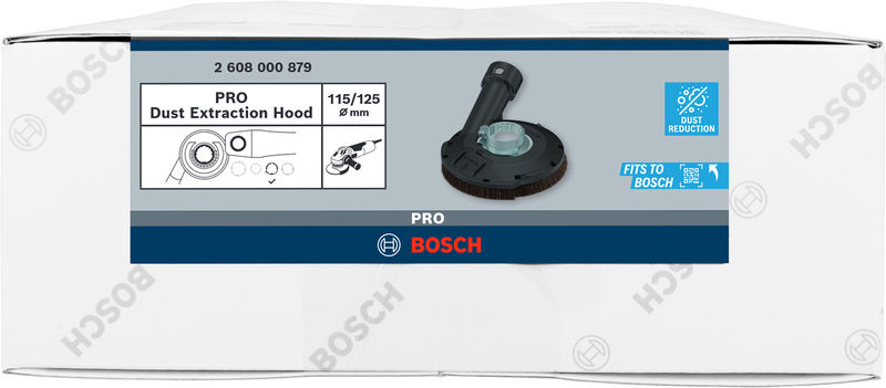 BOSCH PRO Absaughaube, mit Schlüssel, 115/125 mm BOSCH PRO Absaughaube, mit Schlüssel, 115/125 mm