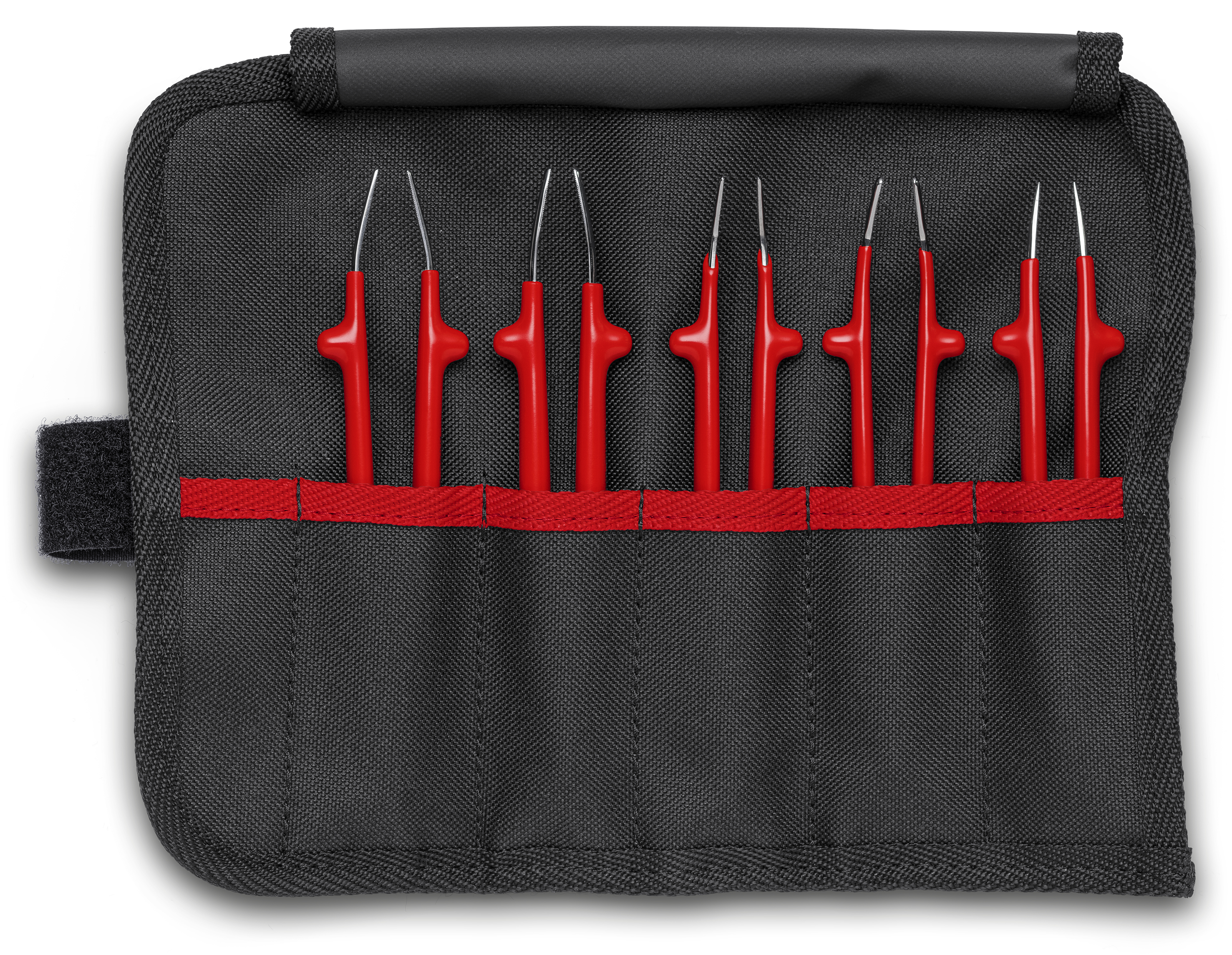 KNIPEX KNIPEX 92 00 04 Universalpinzetten-Set isoliert 5-teilig 90 mm KNIPEX KNIPEX 92 00 04 Universalpinzetten-Set isoliert 5-teilig 90 mm
