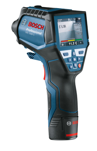 BOSCH Thermodetektor GIS 1000 C, mit Akku-Adapter BOSCH Thermodetektor GIS 1000 C, mit Akku-Adapter