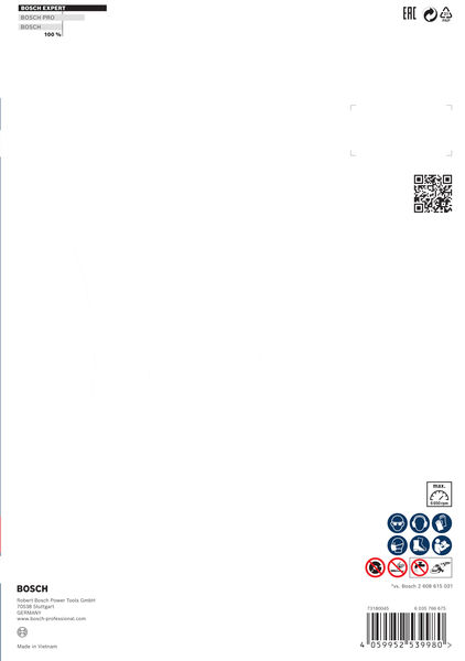 BOSCH EXPERT MultiMaterial Diamanttrennscheiben, 230 x 22,23 x 2,4 x 15 mm