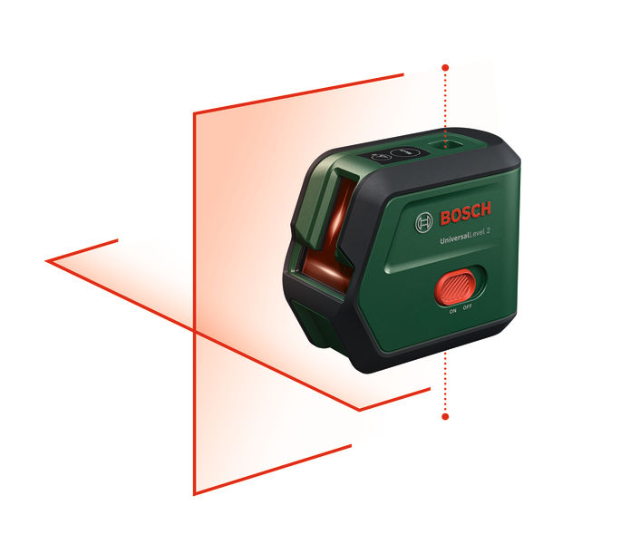 BOSCH Kreuzlinien-Laser UniversalLevel 2
