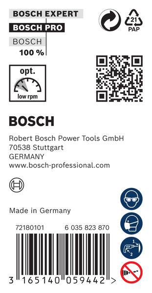 BOSCH Schalungs- und Installationsbohrer