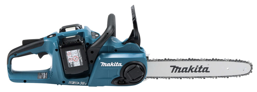 MAKITA Akku-Kettensäge 2x18V (ohne Ladegerät und Akkus)